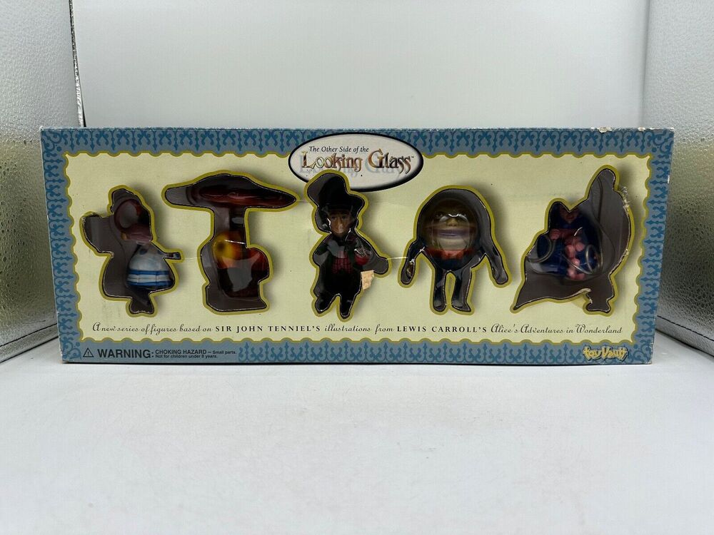 The Other Side Of The Looking Glass Toy Vault Box Alice Lewis Carroll READ
